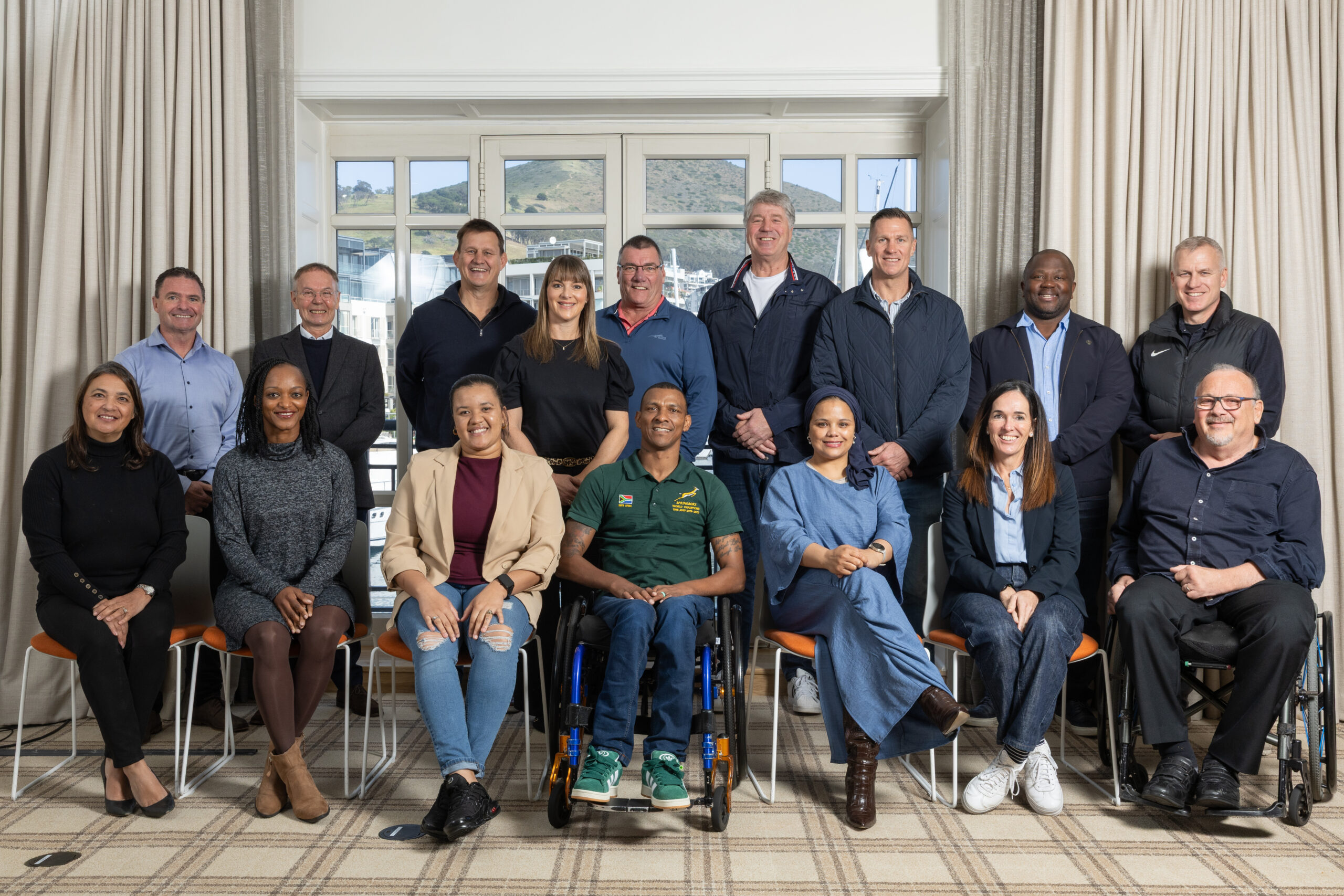 Players Fund board members and Recipient Charles Oppelt